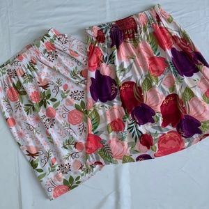 Bundle - URBAN SMALLS Girls Floral skirts -  NWOT